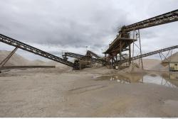 Background Gravel Quarry